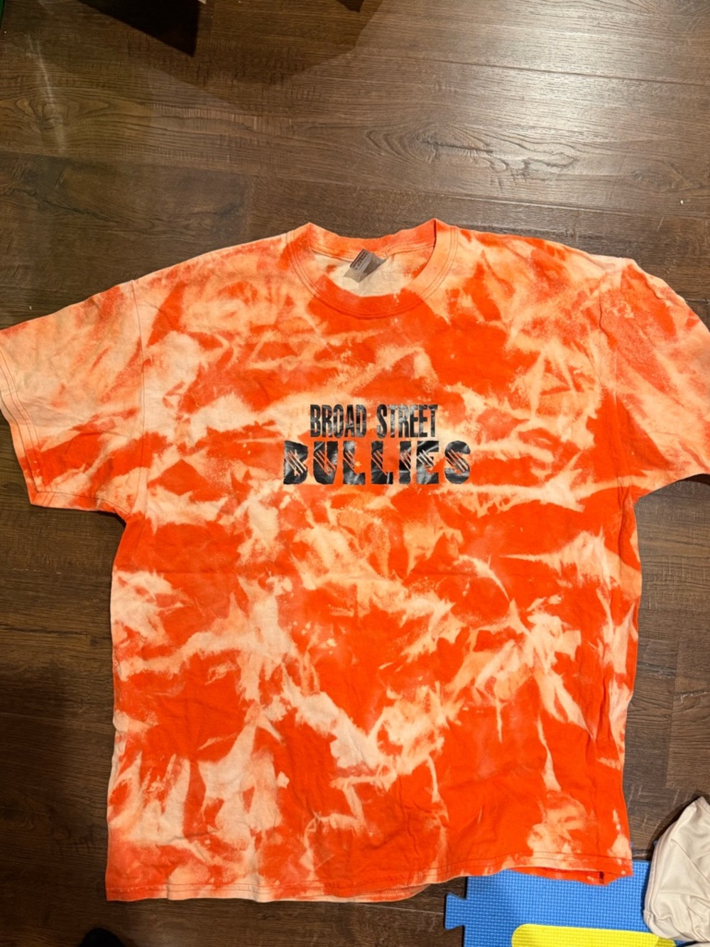 Philadelphia flyers Tie-Dye "Broad Street Bullies" Graphic T-Shirt sz XL